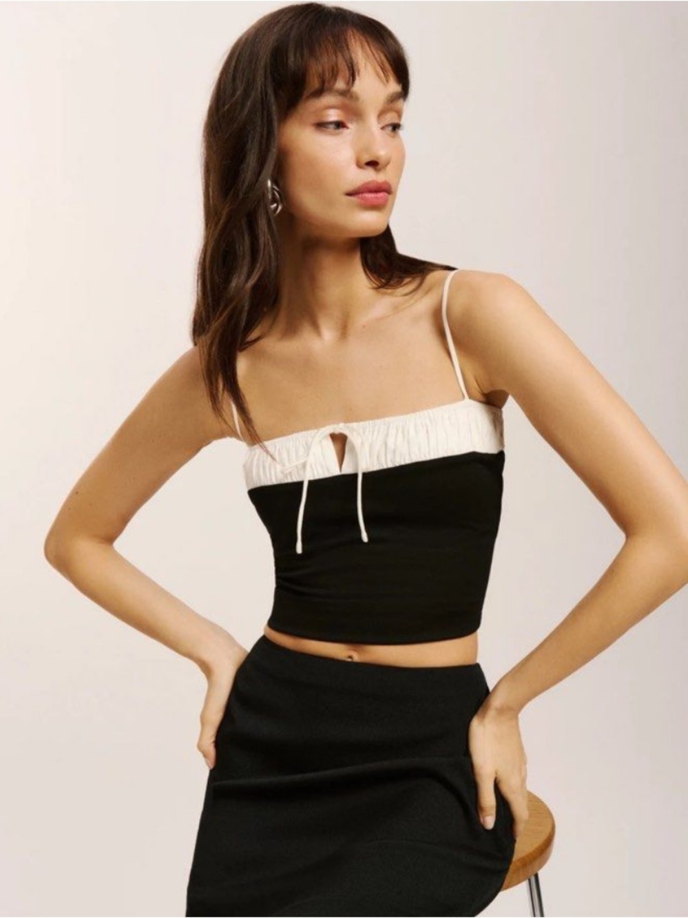 Reformation Sadie Knit Top